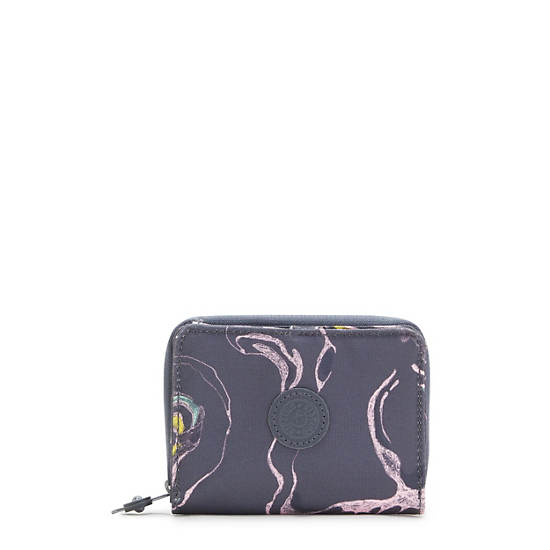 Kipling Money Love Klasik Printed Small Wallet Cüzdan Gri | TR 1018ZU